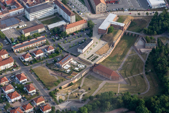 Stadtpark Fronte Lamotte in Germersheim im Bundesland Rheinland-Pfalz, Deutschland