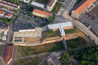 Tourismus. Kultur- und Besucherzentrum in Germersheim im Bundesland Rheinland-Pfalz, Deutschland