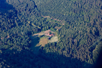 Wingen im Bundesland Bas-Rhin, Frankreich von oben