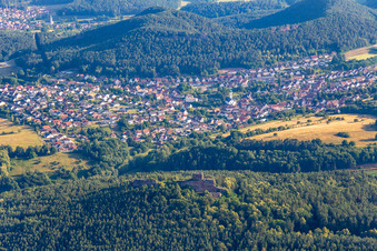 Drachenfels in Busenberg im Bundesland Rheinland-Pfalz, Deutschland
