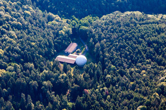 Radarstation in Pleisweiler-Oberhofen im Bundesland Rheinland-Pfalz, Deutschland