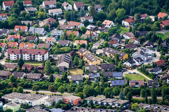 Luftbild von Süd in Herrenberg im Bundesland Baden-Württemberg, Deutschland