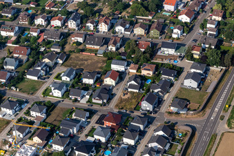 Minfeld im Bundesland Rheinland-Pfalz, Deutschland von oben gesehen