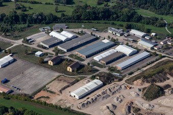 Ehemalige Salmkaserne in Philippsburg im Bundesland Baden-Württemberg, Deutschland