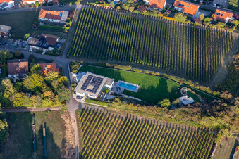 Ortsteil Gleiszellen in Gleiszellen-Gleishorbach im Bundesland Rheinland-Pfalz, Deutschland aus der Vogelperspektive