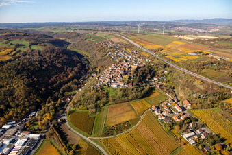 Burg Neulingen in Neuleiningen im Bundesland Rheinland-Pfalz, Deutschland