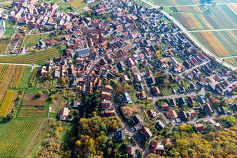 Drohnenaufname von Eschbach im Bundesland Rheinland-Pfalz, Deutschland