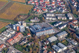 Klinikgelände des Krankenhauses Klinikum Landau - Südliche Weinstraße GmbH in Bad Bergzabern im Bundesland Rheinland-Pfalz, Deutschland