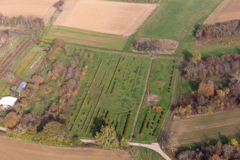Luftbild von Schweighofen im Bundesland Rheinland-Pfalz, Deutschland