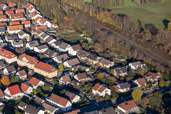 Luftbild von Im Rosengarten in Winden im Bundesland Rheinland-Pfalz, Deutschland