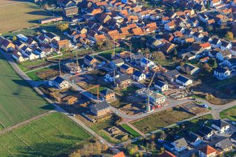 Im Sandblatt in Hatzenbühl im Bundesland Rheinland-Pfalz, Deutschland