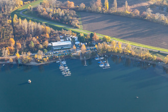 Segelclub RKC Wörth eV am Landeshafen im Ortsteil Maximiliansau in Wörth am Rhein im Bundesland Rheinland-Pfalz, Deutschland