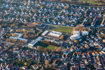 Tullahalle, Rheinhalle im Ortsteil Maximiliansau in Wörth am Rhein im Bundesland Rheinland-Pfalz, Deutschland