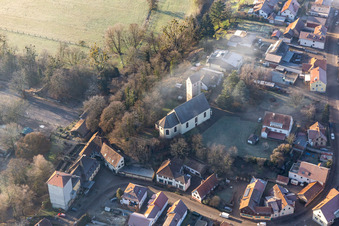 St. Barholomäus Kirche in Berg im Bundesland Rheinland-Pfalz, Deutschland