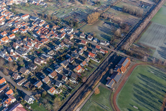 Riedstraße in Steinfeld im Bundesland Rheinland-Pfalz, Deutschland