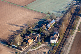 Radhaus Schultz gegenüber Schaidter Bahnhof in Steinfeld im Bundesland Rheinland-Pfalz, Deutschland