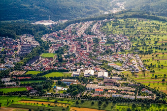 Busenbach von Osten in Waldbronn im Bundesland Baden-Württemberg, Deutschland