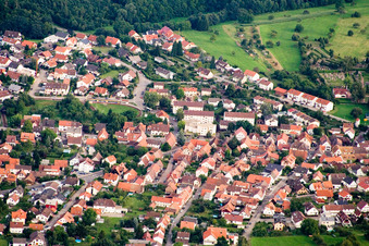Ortsteil Ittersbach in Karlsbad im Bundesland Baden-Württemberg, Deutschland