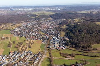 Aidlingen im Bundesland Baden-Württemberg, Deutschland