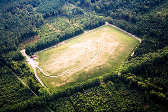 Ittersbach, Deponie in Karlsbad im Bundesland Baden-Württemberg, Deutschland