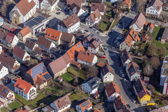 Hauptstr in Renningen im Bundesland Baden-Württemberg, Deutschland