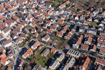 Spielplatz Fröbelstrasse, mevesta e. V. - Jugendhaus Renningen im Bundesland Baden-Württemberg, Deutschland