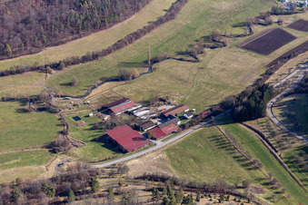 Friedrich Bauer Landwirt im Würmtal im Ortsteil Lehenweiler in Aidlingen im Bundesland Baden-Württemberg, Deutschland