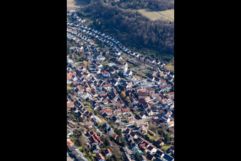 Aidlingen im Bundesland Baden-Württemberg, Deutschland aus der Luft