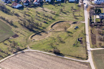 Conrad-Weiser-Straße im Ortsteil Affstätt in Herrenberg im Bundesland Baden-Württemberg, Deutschland