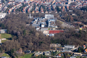 Universität Koblenz-Landau Campus Landau in Landau in der Pfalz im Bundesland Rheinland-Pfalz, Deutschland