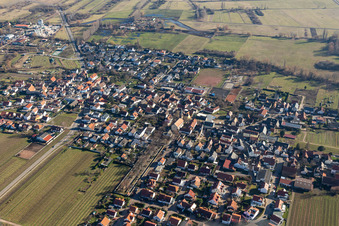 Protestantische Marienkirche Erpolzheim im Bundesland Rheinland-Pfalz, Deutschland