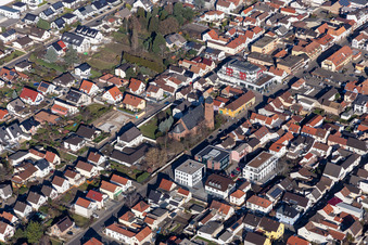 Katholische Kirche St. Maximilian in Maxdorf im Bundesland Rheinland-Pfalz, Deutschland