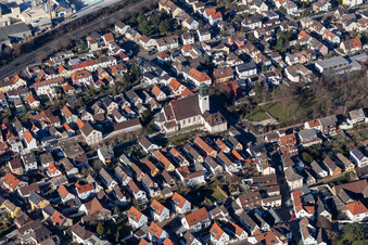 St. Joseph im Ortsteil Rheingönheim in Ludwigshafen am Rhein im Bundesland Rheinland-Pfalz, Deutschland