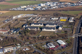 Ehemalige Kasernen in Schwetzingen im Bundesland Baden-Württemberg, Deutschland