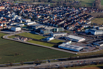Rot, Rewe in St. Leon-Rot im Bundesland Baden-Württemberg, Deutschland