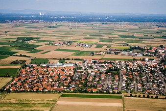 Laurentiusring in Herxheim bei Landau im Bundesland Rheinland-Pfalz, Deutschland