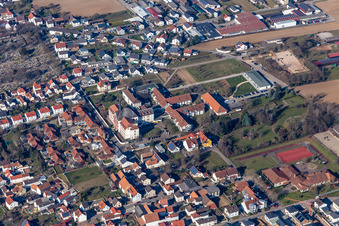 St. Paulus Stift in Herxheim bei Landau im Bundesland Rheinland-Pfalz, Deutschland