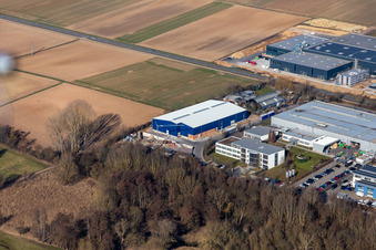 Gewerbepark West, Martin Daum Raumkonzepte in Herxheim bei Landau im Bundesland Rheinland-Pfalz, Deutschland