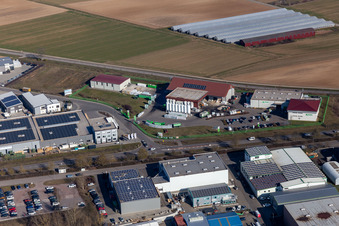 Raiffeisen Markt in Herxheim bei Landau im Bundesland Rheinland-Pfalz, Deutschland