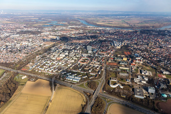 Speyer West im Bundesland Rheinland-Pfalz, Deutschland