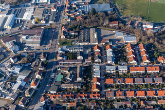Wormser Landstr in Speyer im Bundesland Rheinland-Pfalz, Deutschland