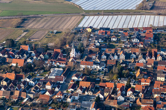 Kath. Kirche St. Martin in Hanhofen im Bundesland Rheinland-Pfalz, Deutschland