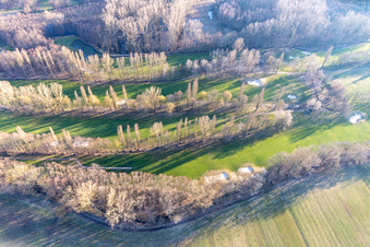 Gelände des Golfplatz Golf-Club Pfalz in Neustadt an der Weinstraße im Ortsteil Geinsheim im Bundesland Rheinland-Pfalz, Deutschland