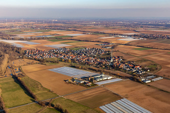 Luftaufnahme von Freisbach im Bundesland Rheinland-Pfalz, Deutschland