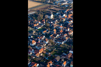 Kath. Kirche in Zeiskam im Bundesland Rheinland-Pfalz, Deutschland