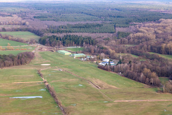 Flugplatz EDRO in Schweighofen im Bundesland Rheinland-Pfalz, Deutschland