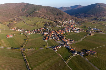 Burrweiler im Bundesland Rheinland-Pfalz, Deutschland