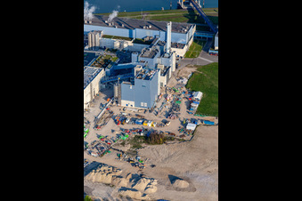 Papierfabrik Palm GmbH in Wörth am Rhein im Bundesland Rheinland-Pfalz, Deutschland