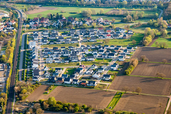 Luftbild von Paul Klee Ring in Wörth am Rhein im Bundesland Rheinland-Pfalz, Deutschland