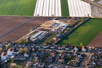 Aussiedlerhof, Biohof Kugelmann in Kandel im Bundesland Rheinland-Pfalz, Deutschland